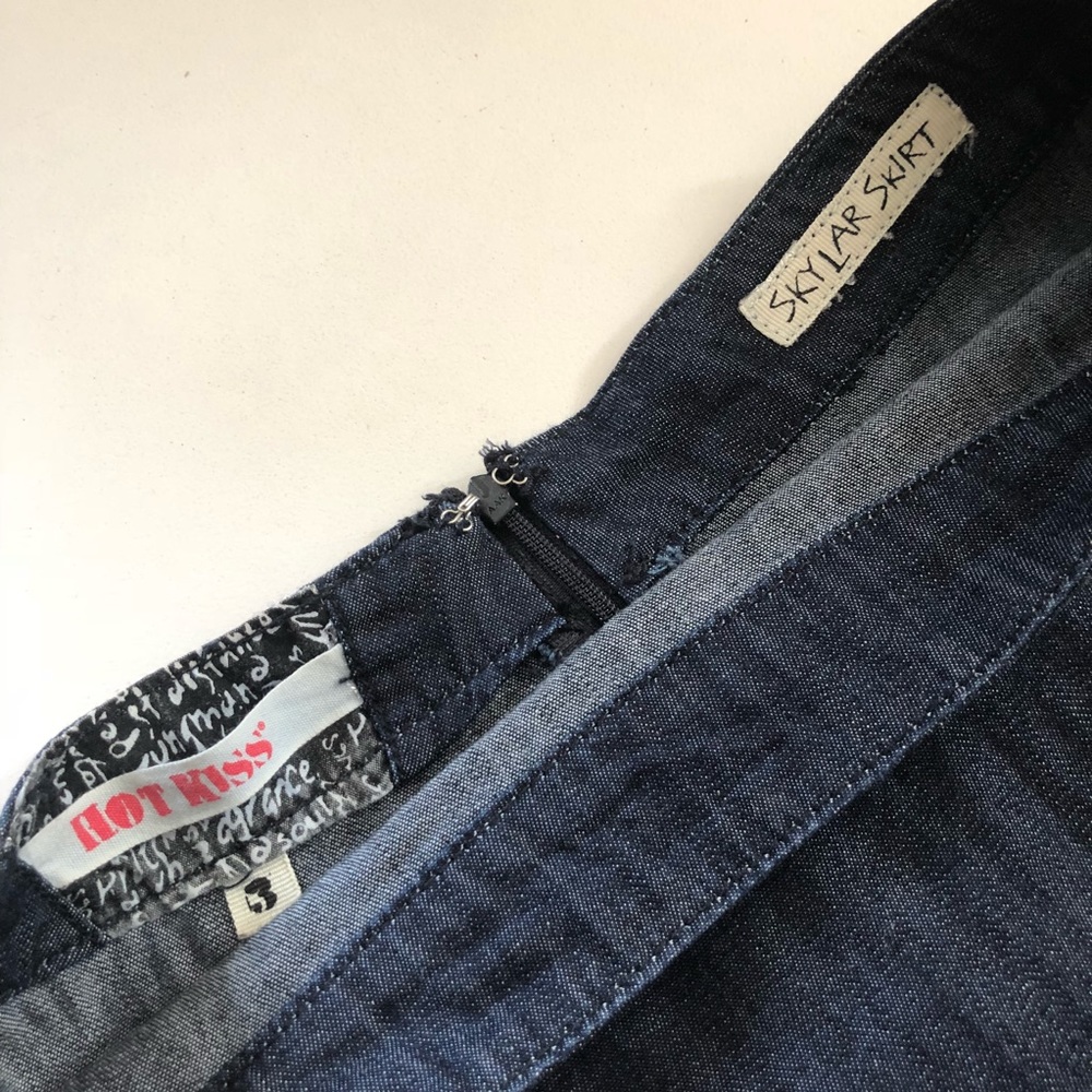 Jean Skater Skirt - Picture 3 of 5